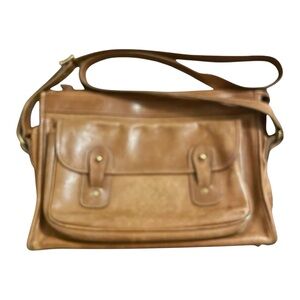 GHURKA No 8 Marley Hodgson The Courier Leather Messenger Bag Briefcase Brown VTG